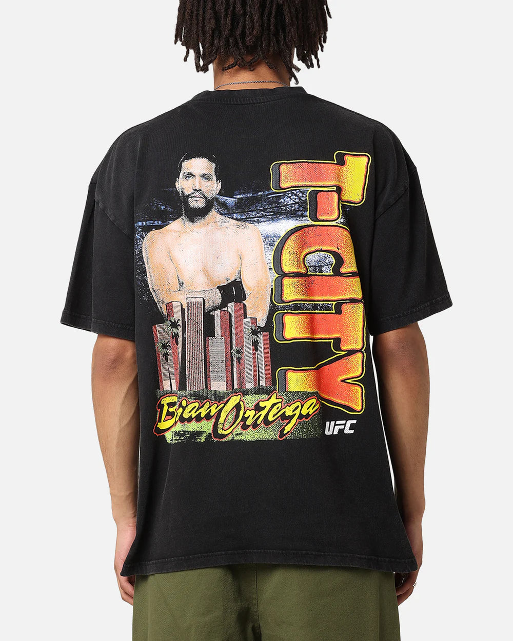 Space City Vintage UFC Brian Ortega T-City Graphic Tee