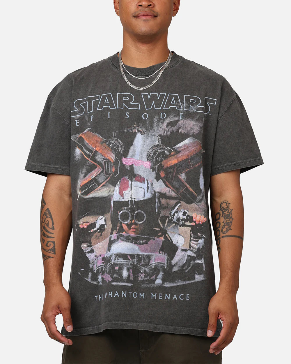 Space City Vintage Washed Star Wars '99 Graphic T-Shirt