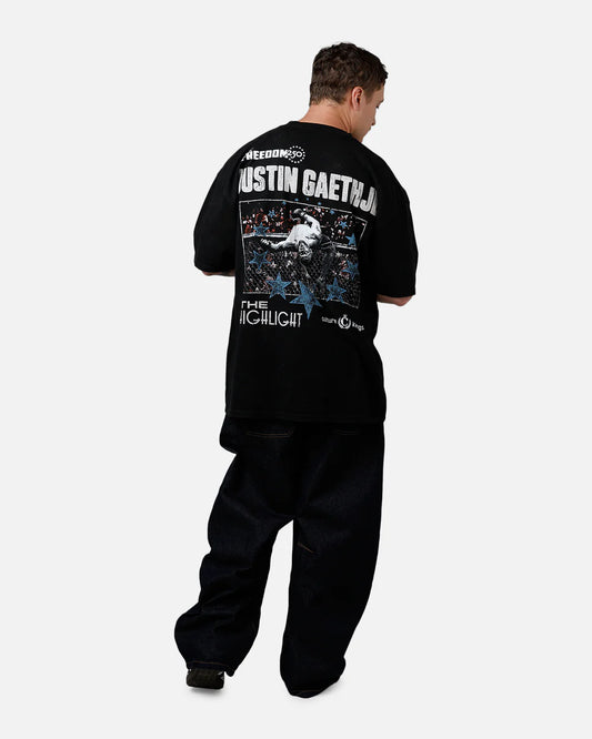 Space City Vintage UFC 250 Justin Gaethje Vintage Graphic Tee