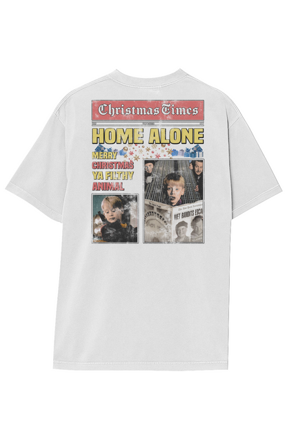 HOME ALONE BREAKING NEWS TEE (Double Sided)
