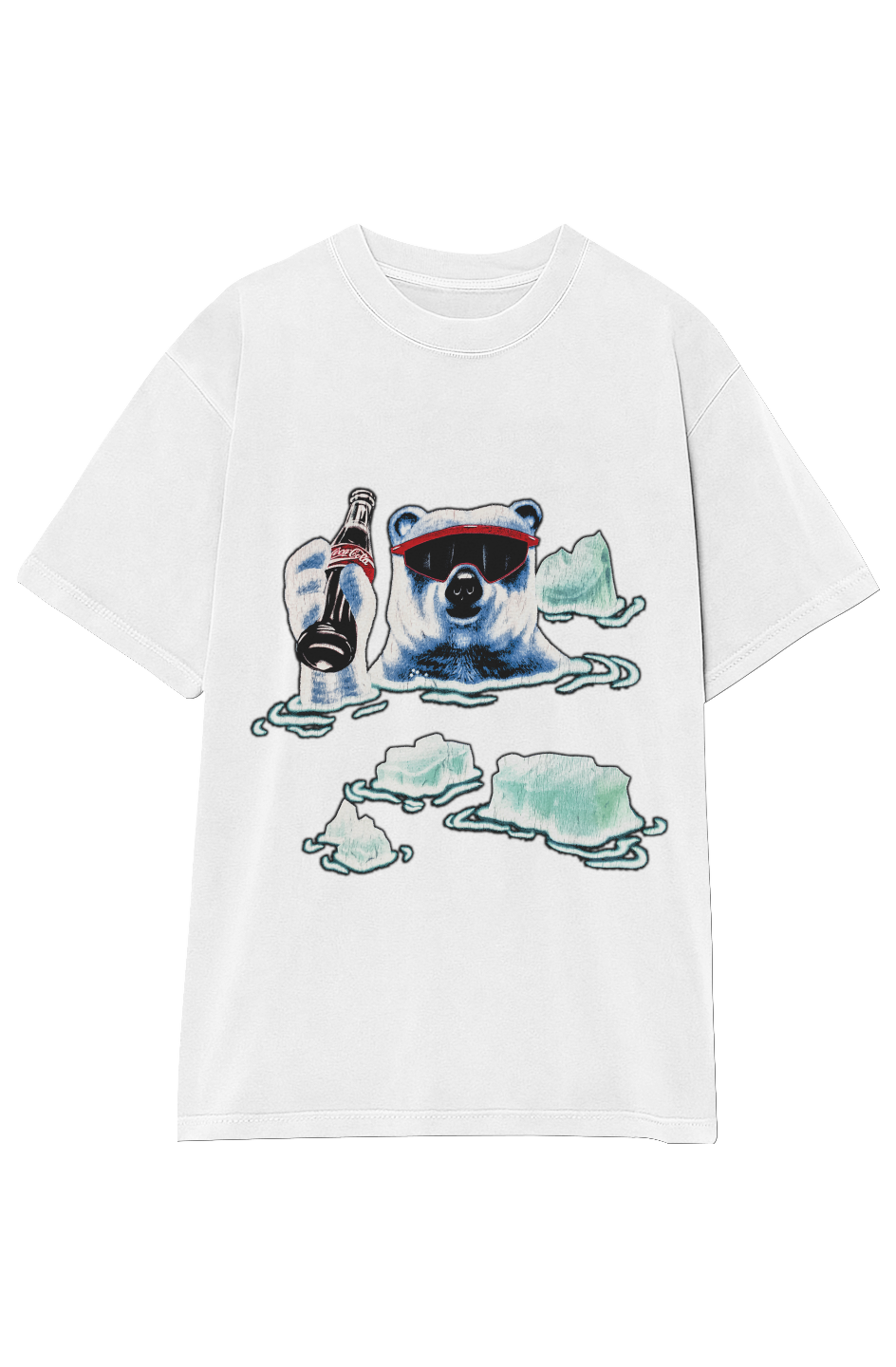 POLAR BEAR ICE COLD FIZZ TEE (Double Sided)