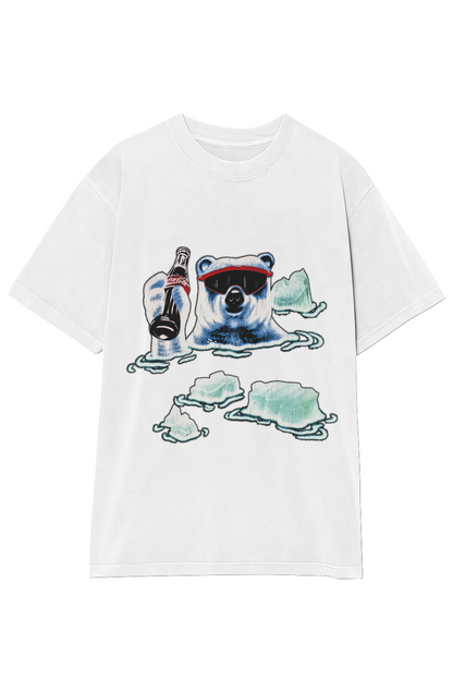 POLAR BEAR ICE COLD FIZZ TEE (Double Sided)