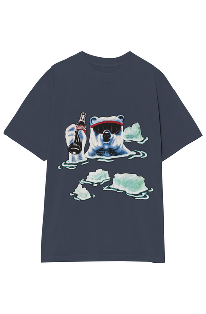 POLAR BEAR ICE COLD FIZZ TEE (Double Sided)