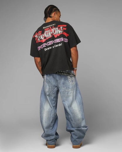 Space City Vintage Oversized Loiter Yu-Gi-Oh Graphic Tee